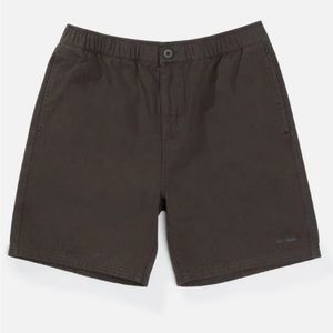 Rhythm Twill Venture Walkshort in charcoal